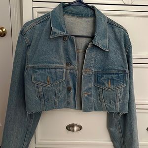 Cropped Denim Jacket
